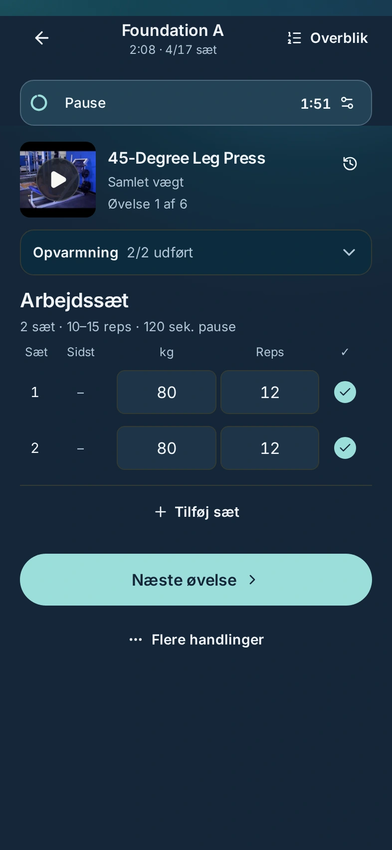 Aktiv træning