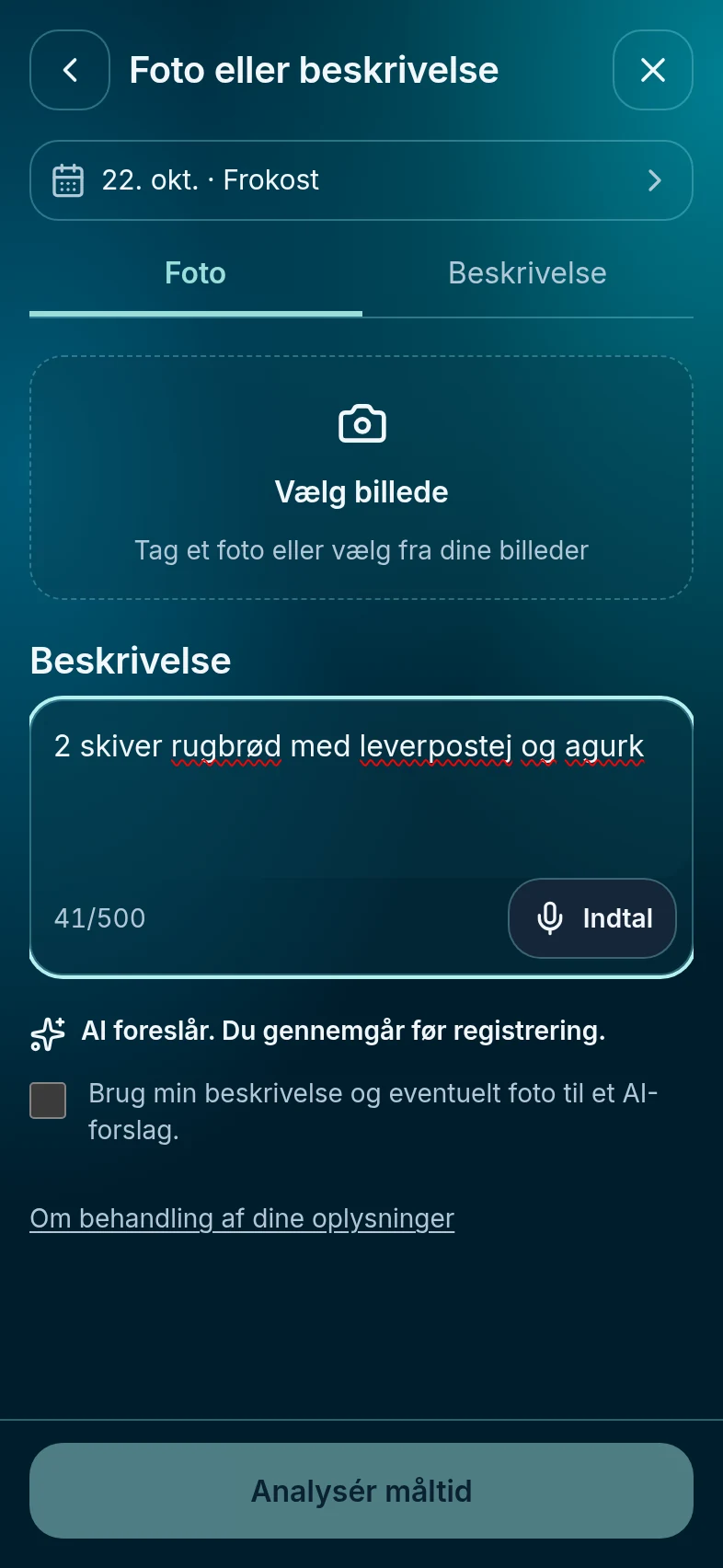 Foto eller beskrivelse